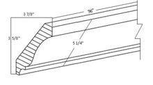 Charger l&#39;image dans la galerie, CROWN MOLDING 96&quot;L X 3-3/4&quot;H (CM6)
