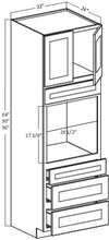 Charger l&#39;image dans la galerie, UNIVERSAL OVEN CABINET 2 DOOR 3 DRAWER 1 DUMMY (OC338424)
