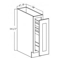 Load image into Gallery viewer, SPICE PULL BASE CABINET 1 FULL HEIGHT DOOR (3-LEVEL) (SP06)
