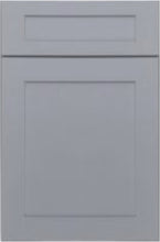 Charger l&#39;image dans la galerie, WALL CABINET WITH GLASS DOOR AND MATCHING INTERIOR NO SHELF (W2712GDC)
