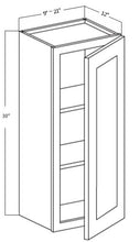 Load image into Gallery viewer, WALL CABINET 1 DOOR 2 SHELF (W0930)
