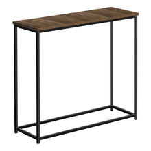 Charger l&#39;image dans la galerie, Accent Table - 32&quot;L / Brown Reclaimed / Black Console
