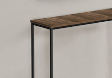 Charger l&#39;image dans la galerie, Table d&#39;appoint - 32&quot;L / Brun récupéré / Console noire
