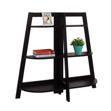 Load image into Gallery viewer, Bookshelf, Bookcase, Etagere, 3 Tier, Office, Bedroom, 48&quot;H, Laminate, Dark Brown, Contemporary, Modern
