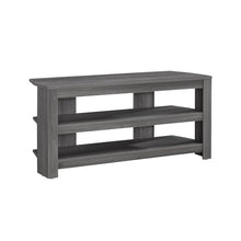 Charger l&#39;image dans la galerie, Tv Stand, 42 Inch, Console, Media Entertainment Center, Storage Cabinet, Living Room, Bedroom, Laminate, Grey, Contemporary, Modern
