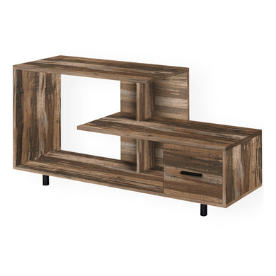 Tv Stand - 1 Storage Drawer / Open Shelves / Modern Style - 48