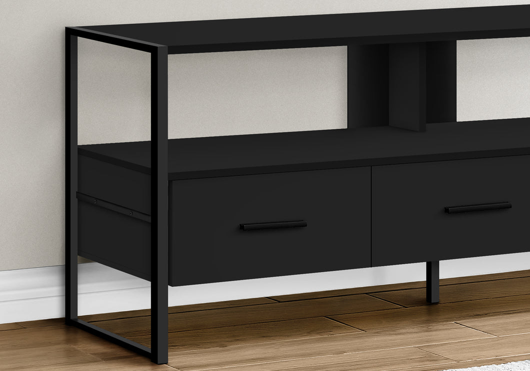 Tv Stand - 3 Storage Drawers / Open Shelf - 48