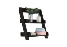 Load image into Gallery viewer, Bathroom Accent - 24&quot;H / Cappuccino Wall Mount Shelf
