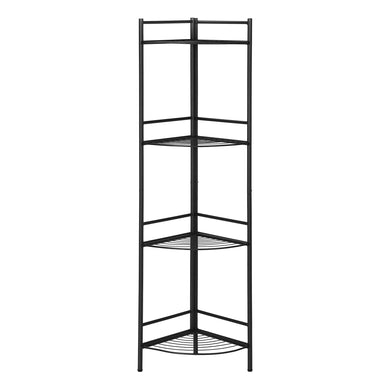 Bookshelf, Bookcase, Etagere, Corner, 3 Tier, 58