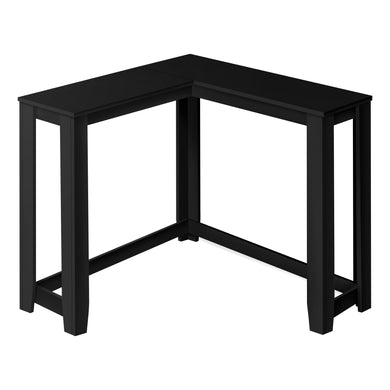 Accent Table, Console, Entryway, Narrow, Corner, Living Room, Bedroom, Laminate, Black, Contemporary, Modern
