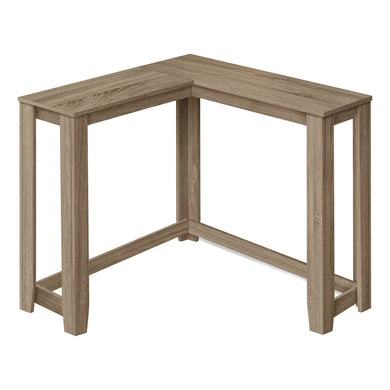 Accent Table, Console, Entryway, Narrow, Corner, Living Room, Bedroom, Laminate, Dark Taupe, Contemporary, Modern