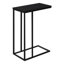 Charger l&#39;image dans la galerie, Side Table / C Table - Rectangular / Metal Frame - Black
