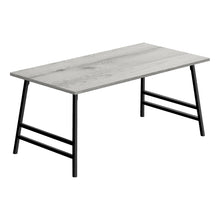 Charger l&#39;image dans la galerie, Coffee Table - 40&quot;L / Grey / Black Metal
