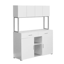 Charger l&#39;image dans la galerie, Office Cabinet - 48&quot;L / White Storage Credenza
