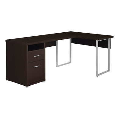 Computer Desk, Home Office, Corner, Left, Right Set-Up, Storage Drawers, 80