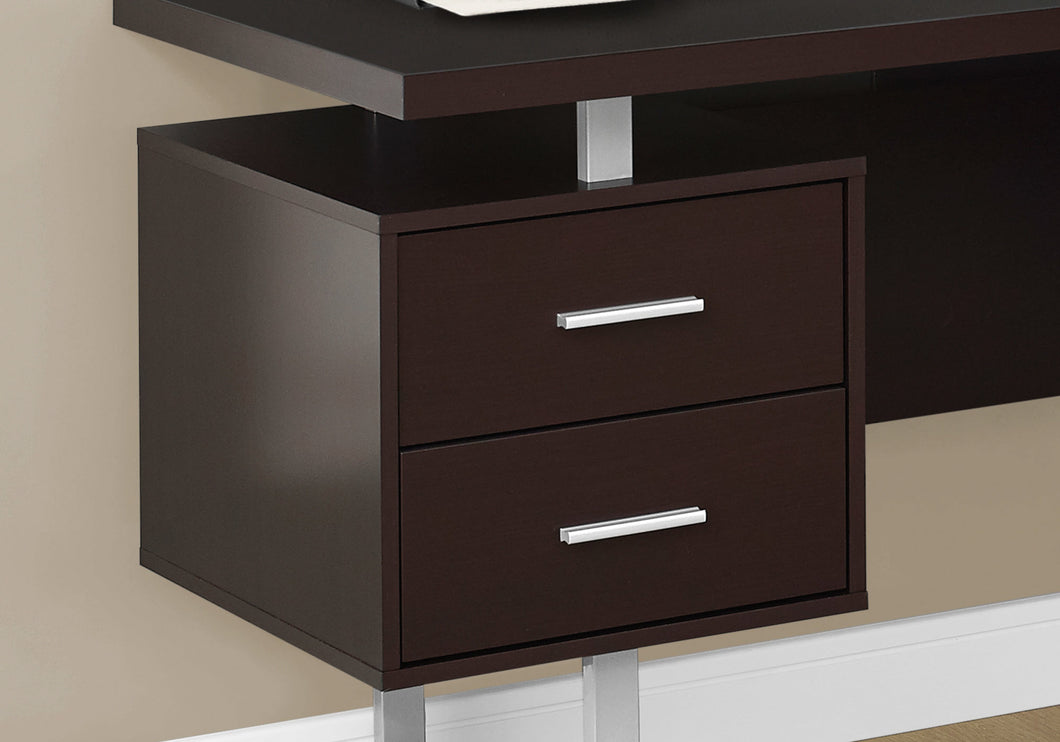 Computer Desk, Home Office, Corner, Left, Right Set-Up, Storage Drawers, 70