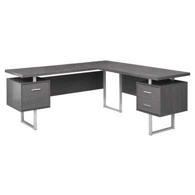 Computer Desk, Home Office, Corner, Left, Right Set-Up, Storage Drawers, 70