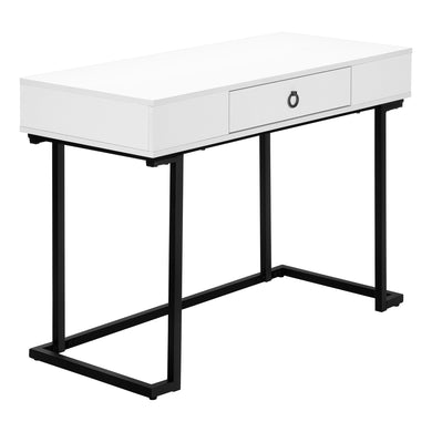 Computer Desk - 1 Storage Drawer / Metal Base - 42