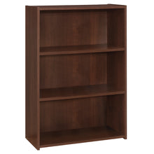 Load image into Gallery viewer, Bookshelf, Bookcase, 4 Tier, 36&quot;H, Office, Bedroom, Laminate, Cherry, Contemporary, Modern, Transitional
