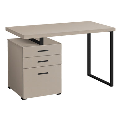 Computer Desk, Home Office, Laptop, Left, Right Set-Up, Storage Drawers, 48