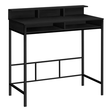 Computer Desk, Home Office, Standing, Storage Shelves, 48