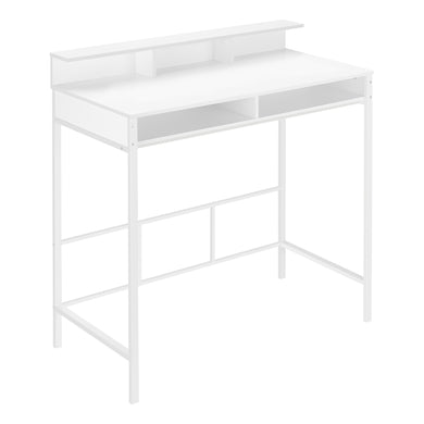 Computer Desk, Home Office, Standing, Storage Shelves, 48