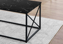 Load image into Gallery viewer, Table Set - 3Pcs Set / Black Marble / Black Metal
