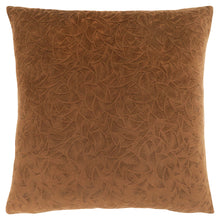 Load image into Gallery viewer, Pillows, 18 X 18 Square, Insert Included, Decorative Throw, Accent, Sofa, Couch, Bed, Soft Polyester Woven Fabric, Hypoallergenic Soft Polyester Insert, Light Brown, Transitional
