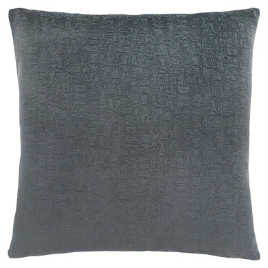 Pillows, 18 X 18 Square, Insert Included, Decorative Throw, Accent, Sofa, Couch, Bed, Plush Velvet Finish, Soft Polyester Fabric, Hypoallergenic Soft Polyester Insert, Dark Grey, Contemporary, Modern