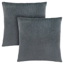 Charger l&#39;image dans la galerie, Pillows, Set Of 2, 18 X 18 Square, Insert Included, Decorative Throw, Accent, Sofa, Couch, Bed, Plush Velvet Finish, Soft Polyester Fabric, Hypoallergenic Soft Polyester Insert, Dark Grey, Contemporary, Modern
